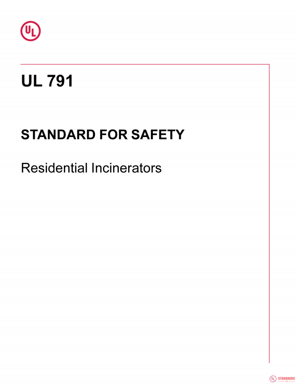 UL 791 PDF UL 791 PDF